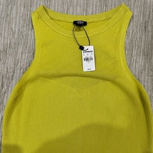 Express womens Large Body contour Top Knit